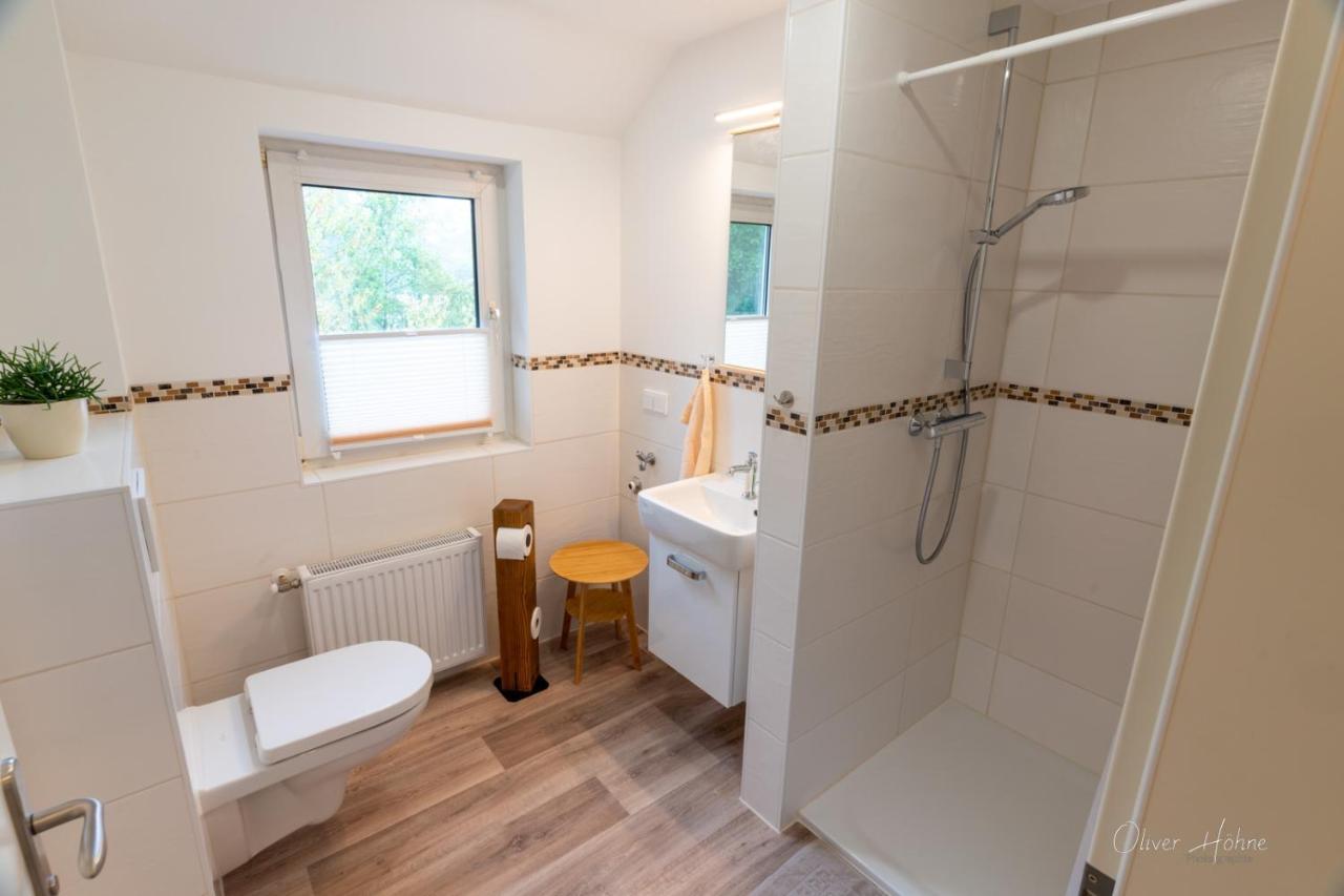 Ferienwohnung Am Waldrand Bad Laasphe Kültér fotó